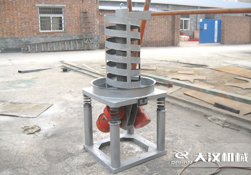 DZC垂直振動提升機產品概述：該產品屬于比較大型的輸送設備，其主要對于顆粒狀物料的振動向上式的輸送原理。